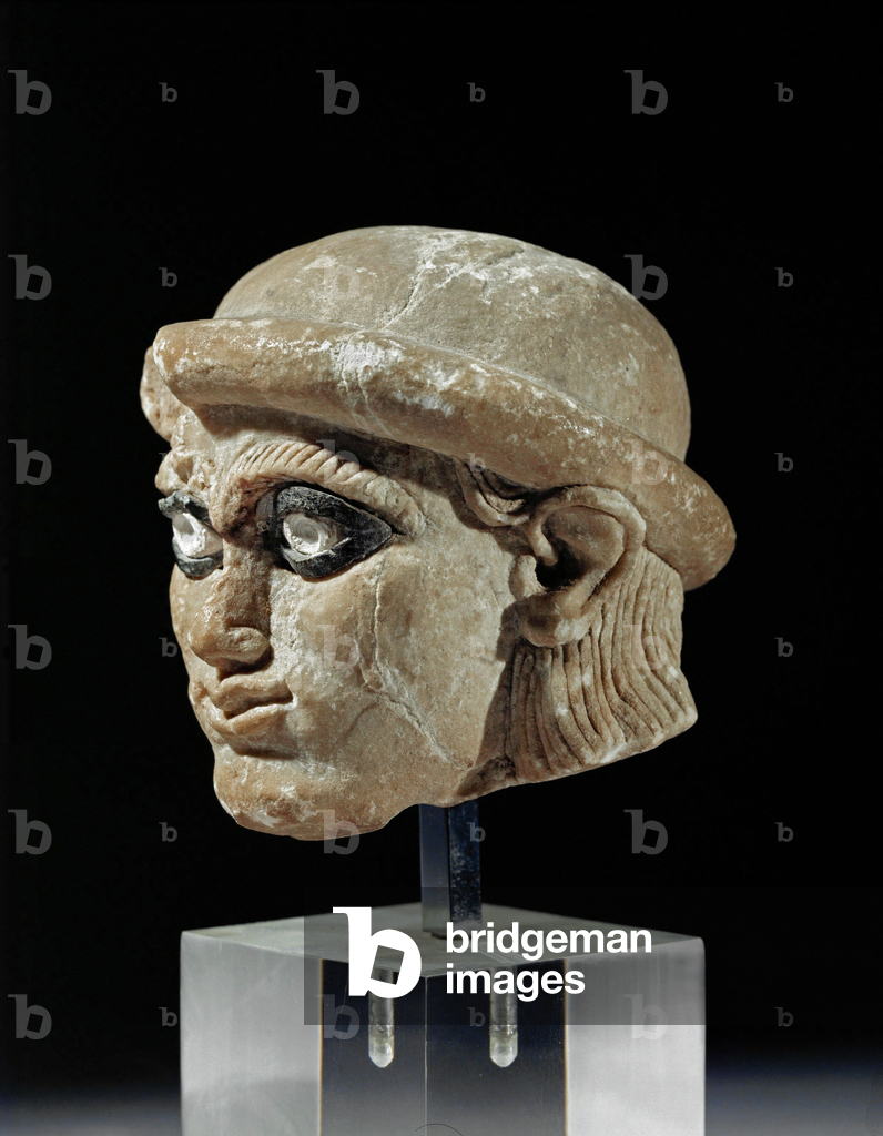 Image of Sculpture depicting Female head by Erich Lessing