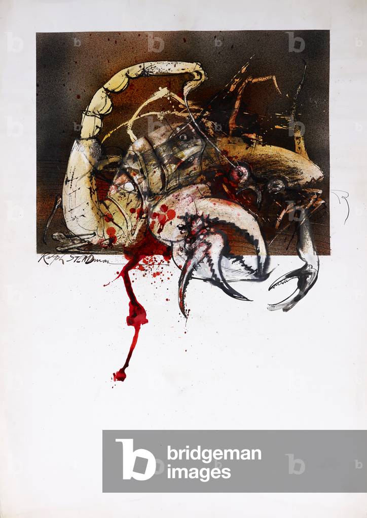 Immagine di Disegno "Animali (draghi" di Ralph Steadman
