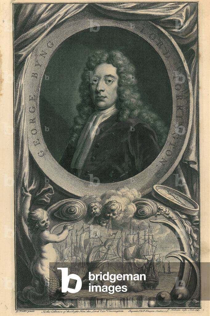 "Lord Torrington (incisione)", 18th Secolo di Jacobus Houbracken