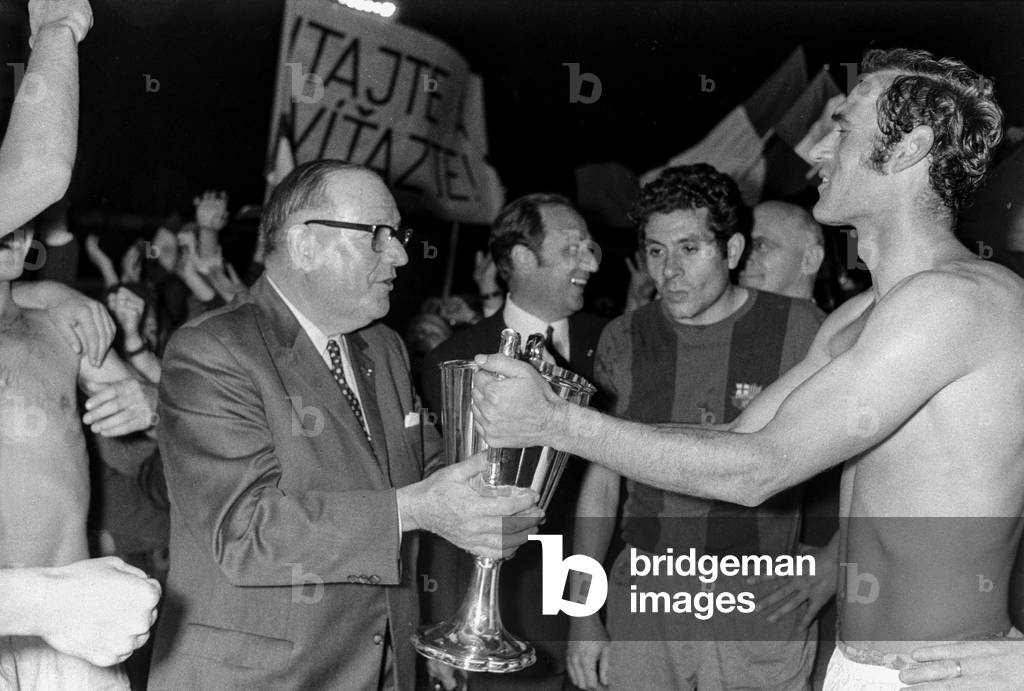Image of Football Uefa Cup Winners' Cup Final 1969 Bratislava Barcelona