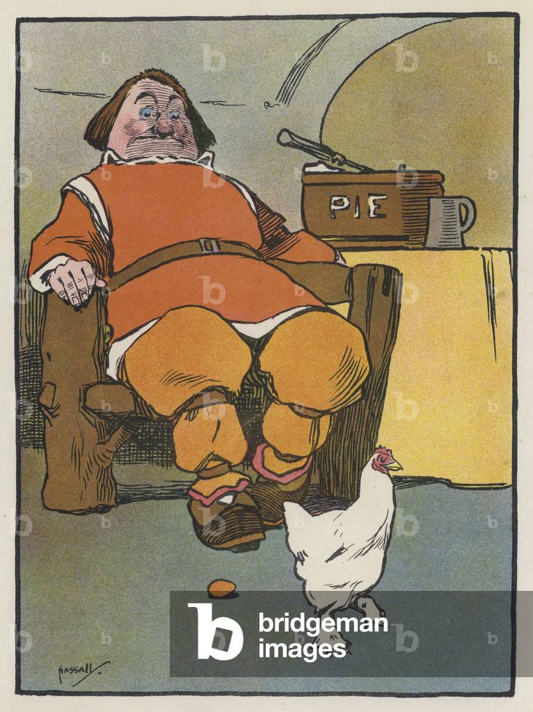 Il gigante e la sua meravigliosa gallina (colore lito)