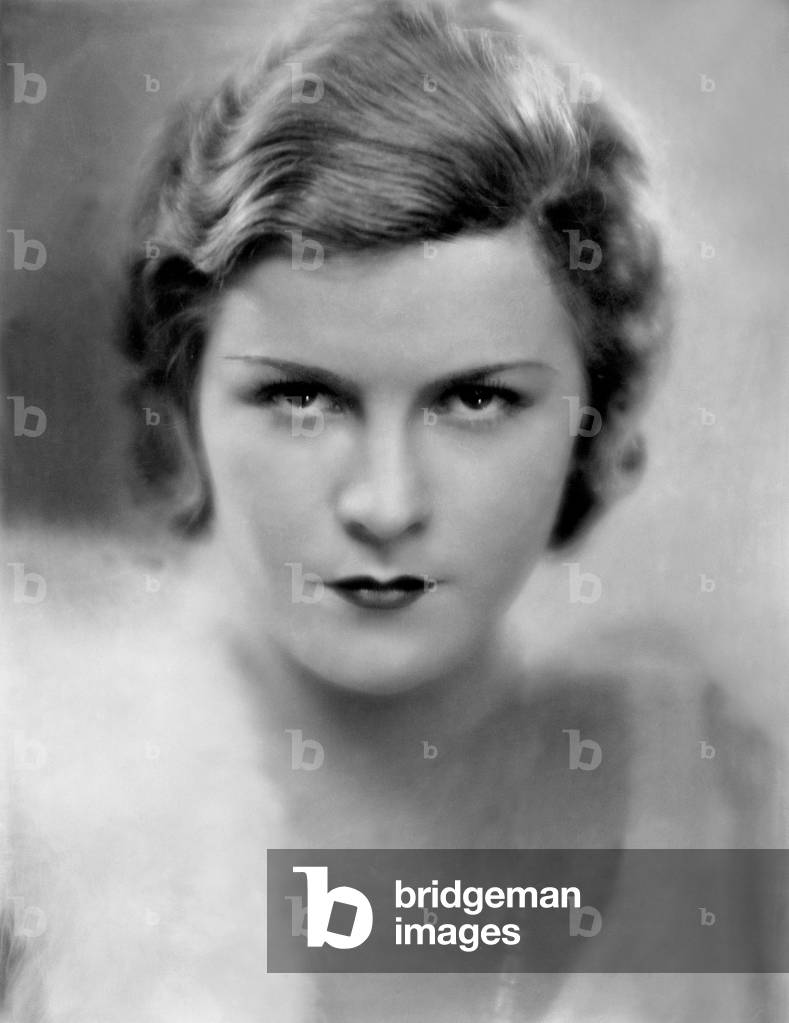 Bild von Fotografie "Renate Mueller (b/w photo)" 1906, b/w