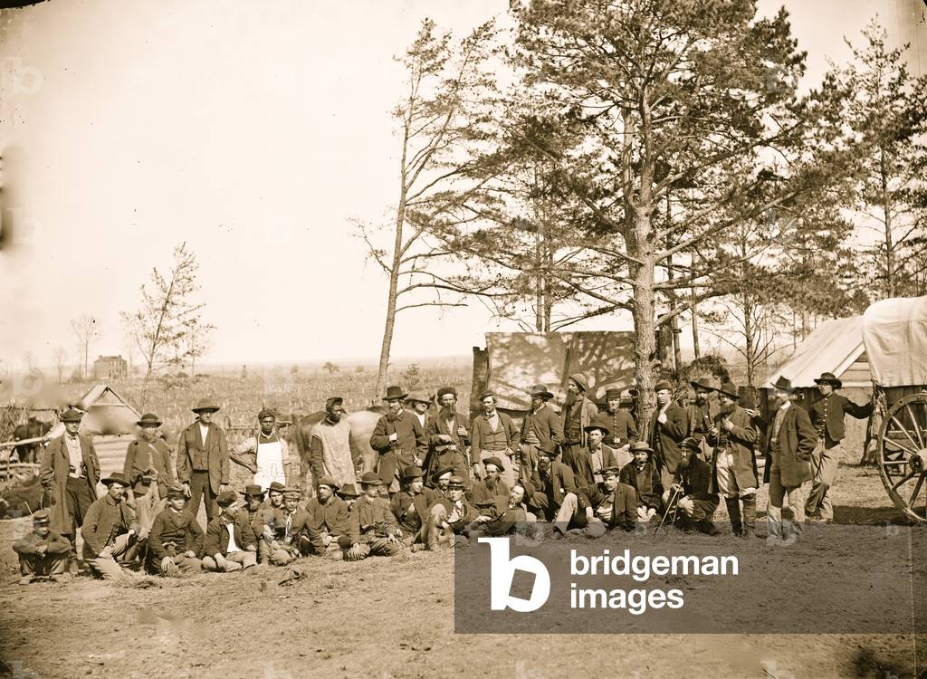 Pfadfinder und Führer der Armee des Potomac 1864 (Foto)