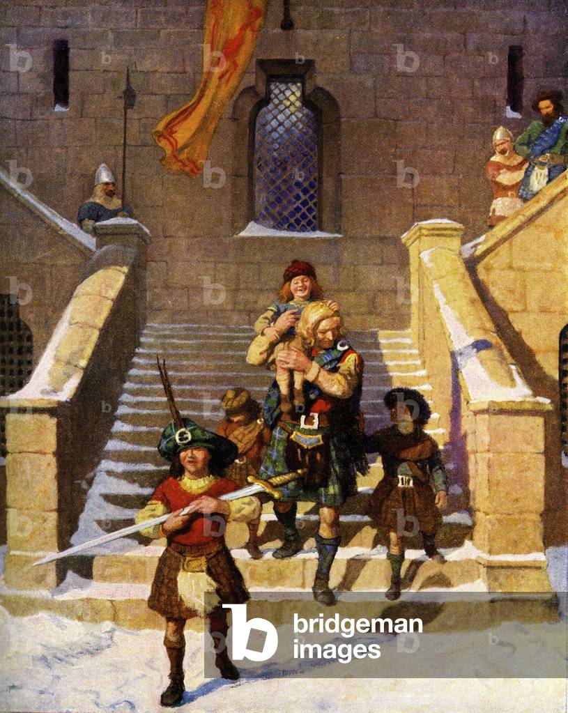 "Die schottischen Chiefs" von Newell Convers Wyeth