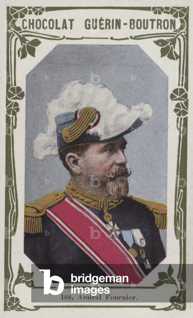 Bild von Druck "Amiral Fournier (Farbfoto)" 1801 von French School