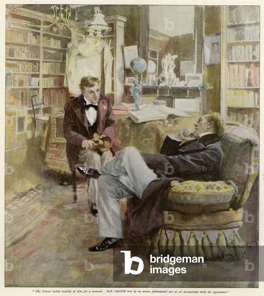 Unser Karl in The Graphic Weihnachtsnummer 1897 (Farbe litho)