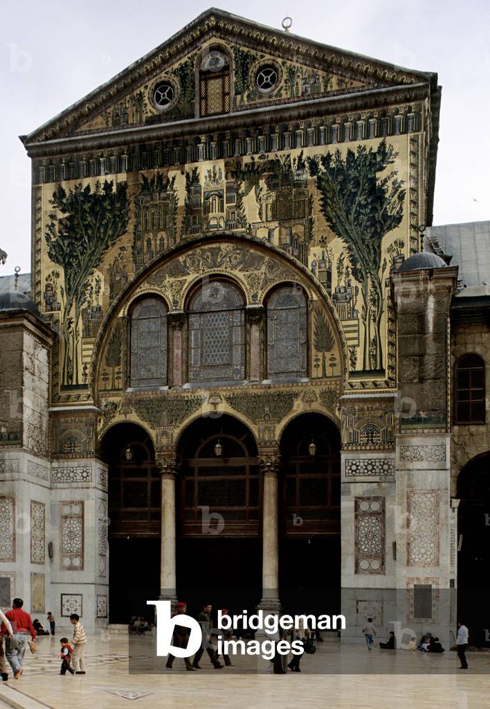 Arte islamica: Southern Prospect - transetto - Grande Moschea - Moschea degli Omayyadi, Damasco, Siria