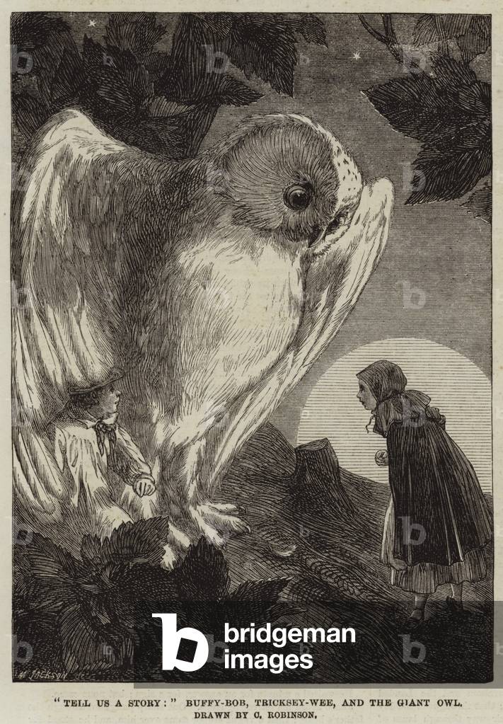"«Tell Us A Story»" di Charles Robinson, b/w