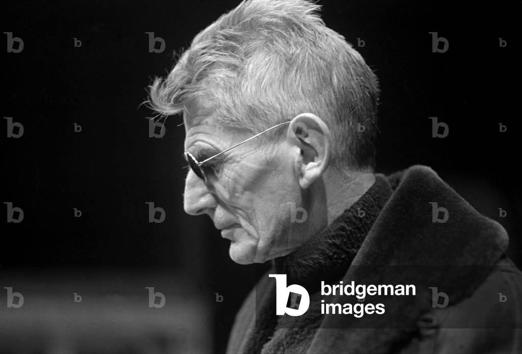 Image of Samuel Beckett at the Royal Court Theatre, London in January ...