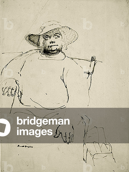 In the Store, Hill End, 1961 (Tinte auf Papier)