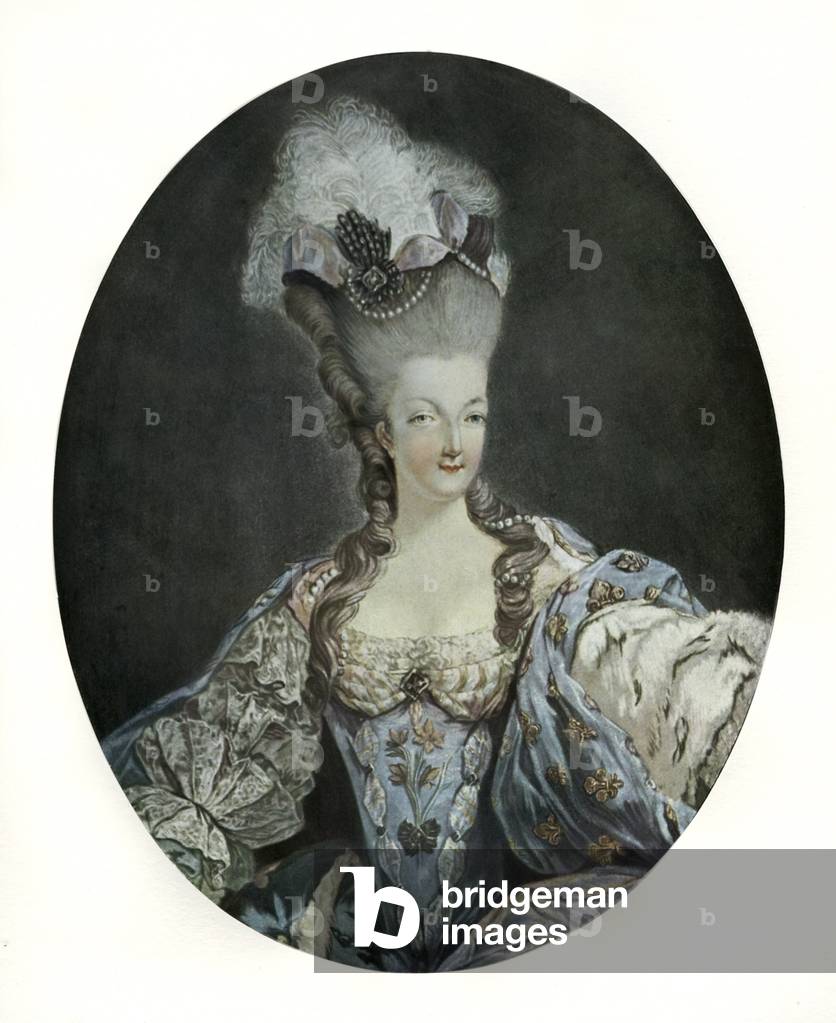 Marie Antoinette, Königin von Frankreich (Druck)