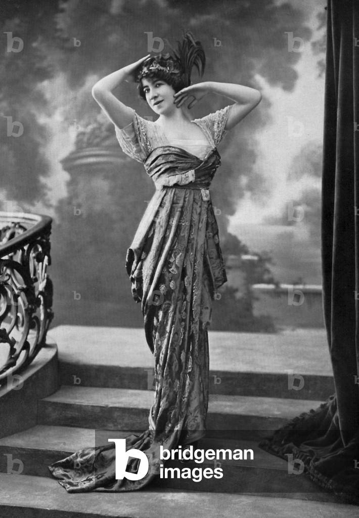 Moda 1913 - attrice al Theatre du Chatelet