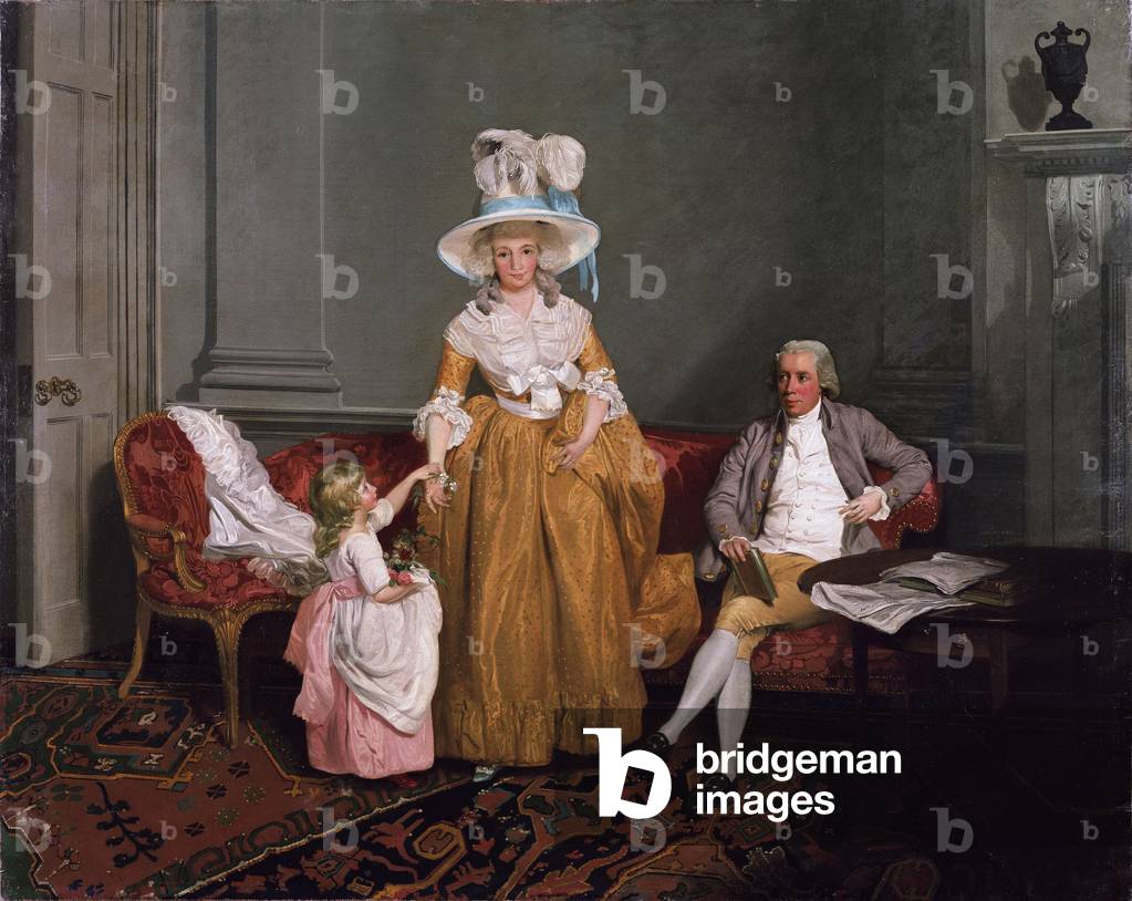 Image of Painting depicting A Family Group by Francis Wheatley
