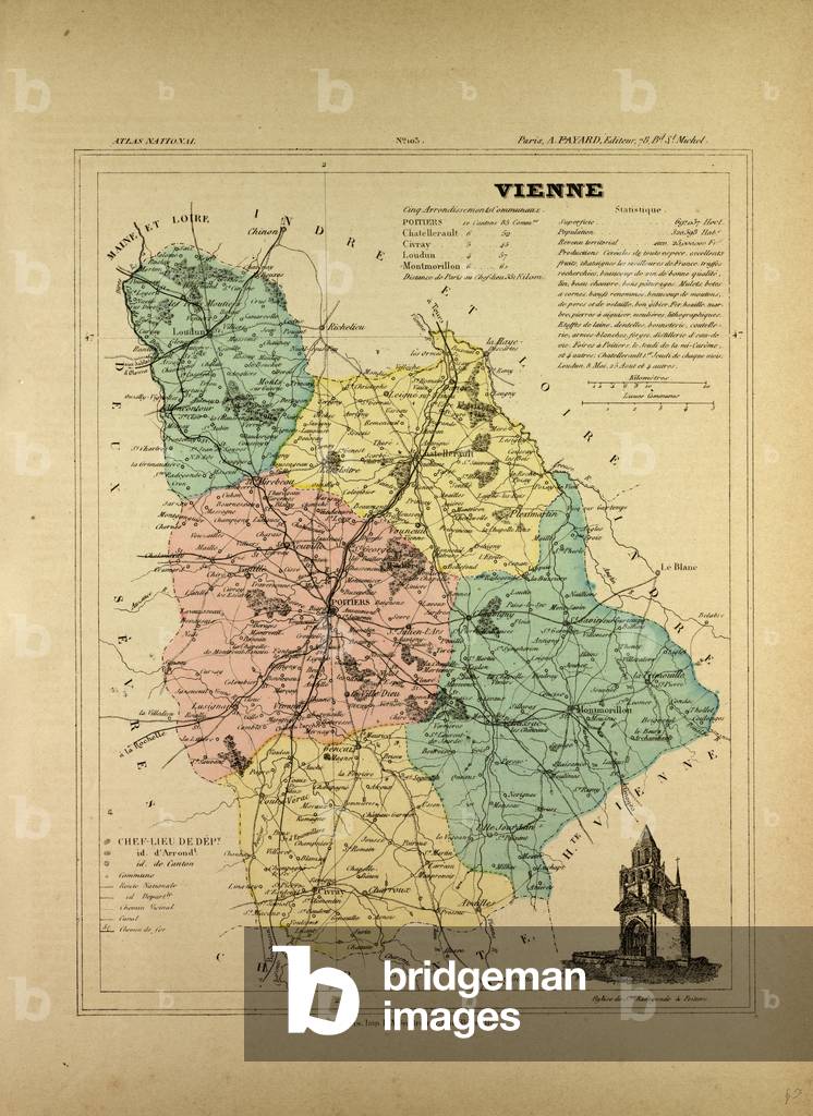 Mappa di Vienne Francia