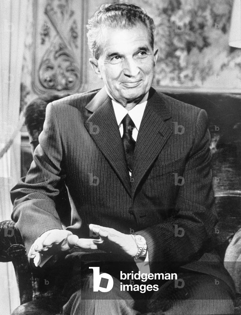 Immagine di Fotografia "Nicolae Ceausescu", 1984, b/w