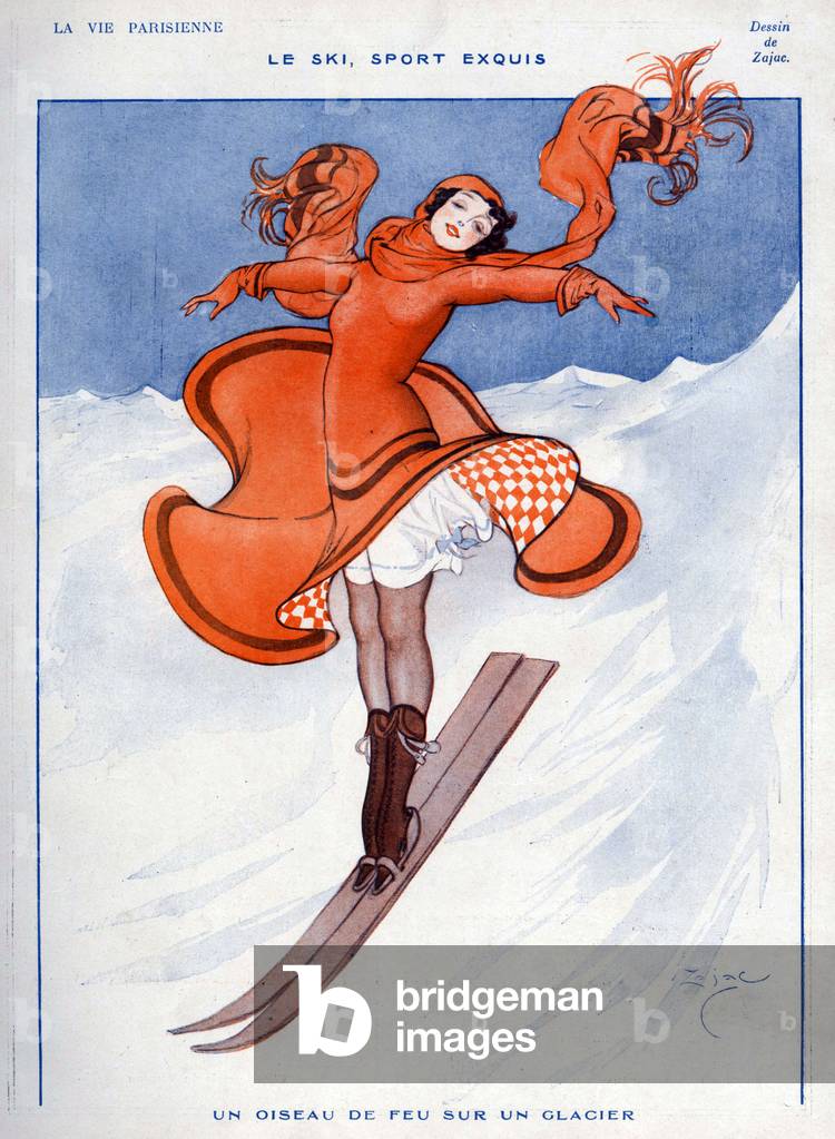 Piatto della rivista La Vie Parisienne, Francia, 1910 (stampa)