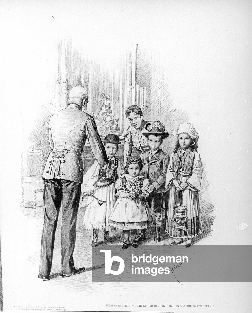 Image of Print depicting Franz Joseph I 1898 by Theodore Zasche
