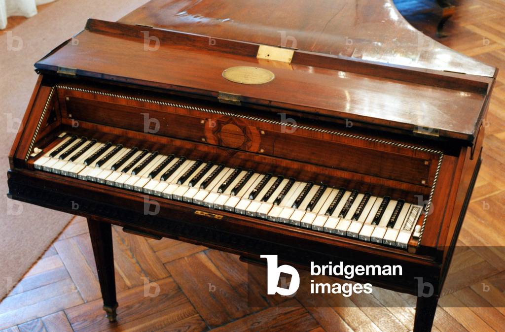 Bild von Fotografie "Mozarts Klavier" von Peter Mares