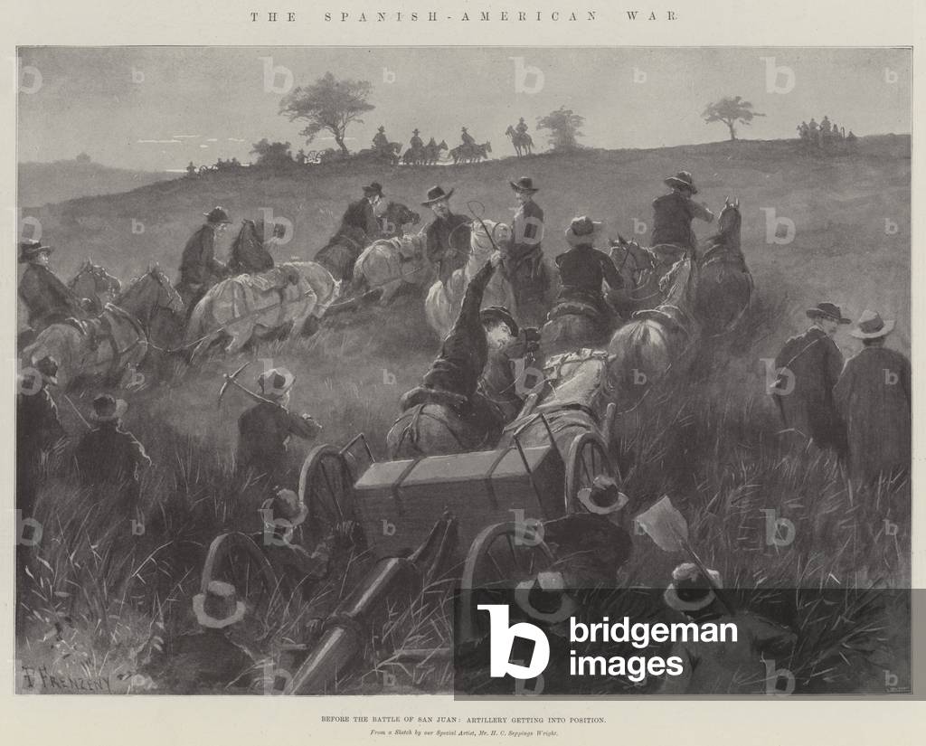Image of Print depicting The Spanish-American War 1898 by Paul Frenzeny