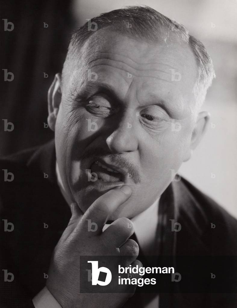 German actor Gert Froebe in the movie 