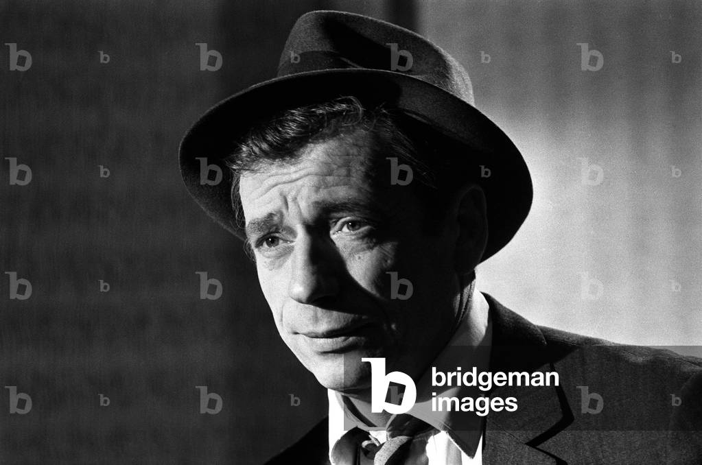 Image de Photographie représentant Yves Montand par Claude Schwartz, b/w