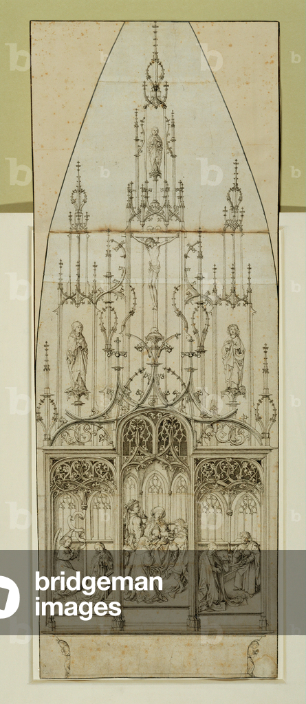 Drawing for an altar …