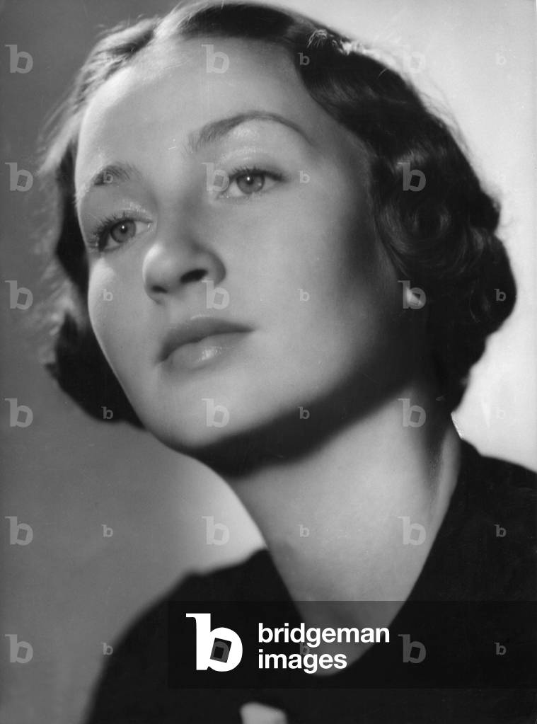 ritratto di una donna, 1934 (b/n foto)