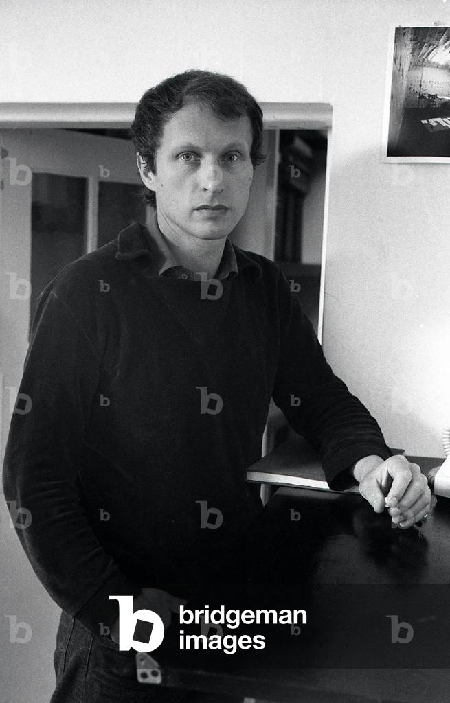 Bild von Fotografie "Valere Novarina (Foto s/w" 1984 von Thierry Martinot