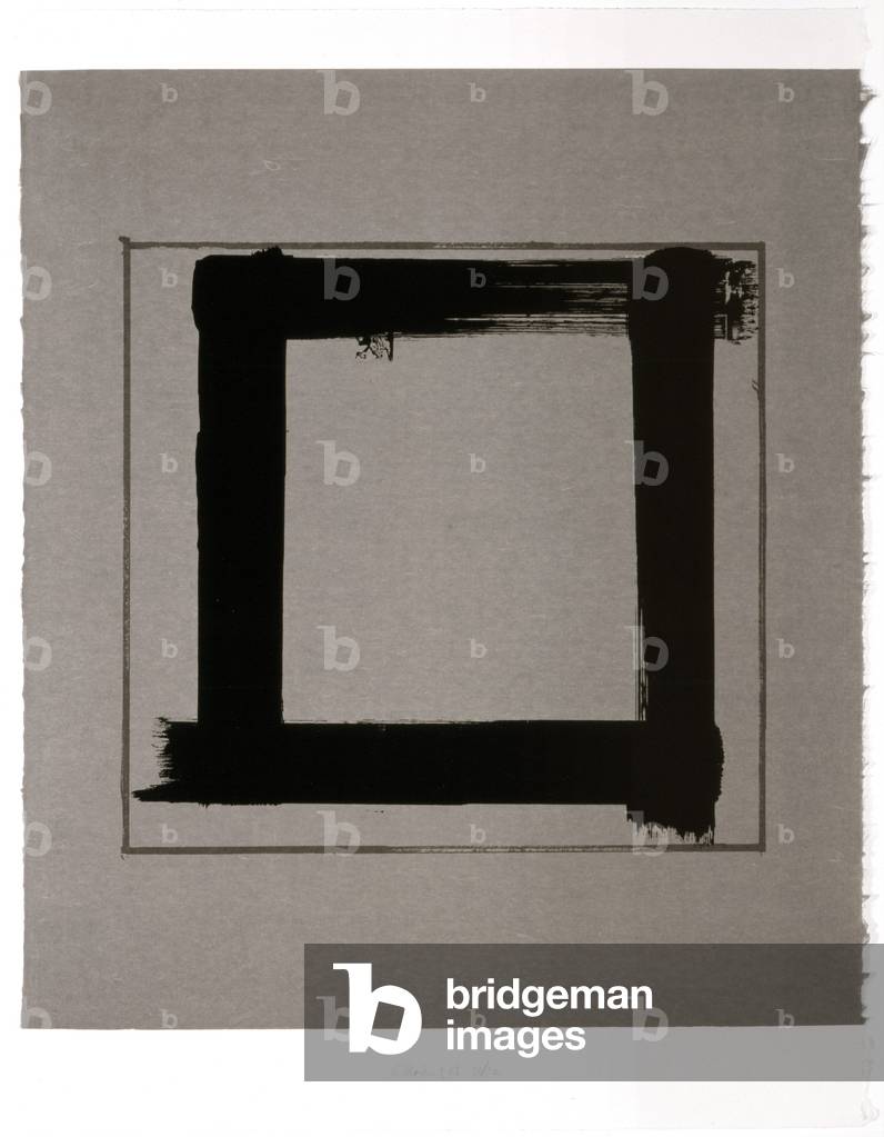 Senza titolo III, 1983 (serigrafia su giapponese fatto a mano carta)