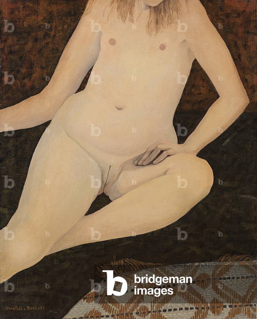 Nudo, 1975 (olio su tela)