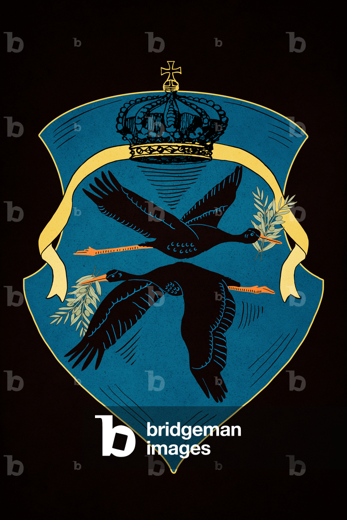 Crown And Crane, 2022 (digital)