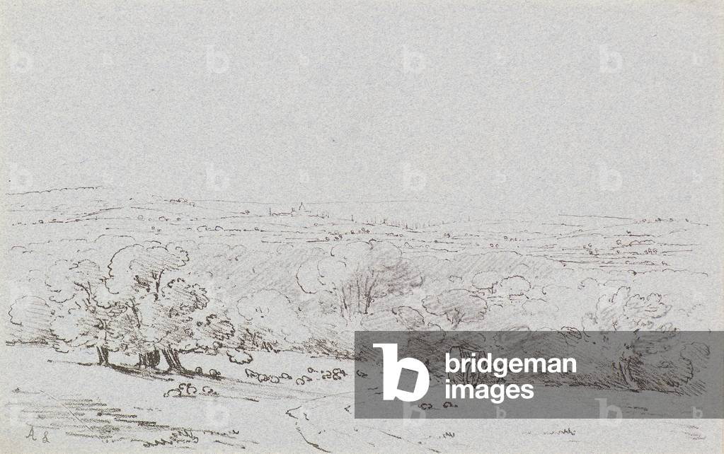 "Carriage Approccio a Bromley Hill" 1803 di Amelia Long