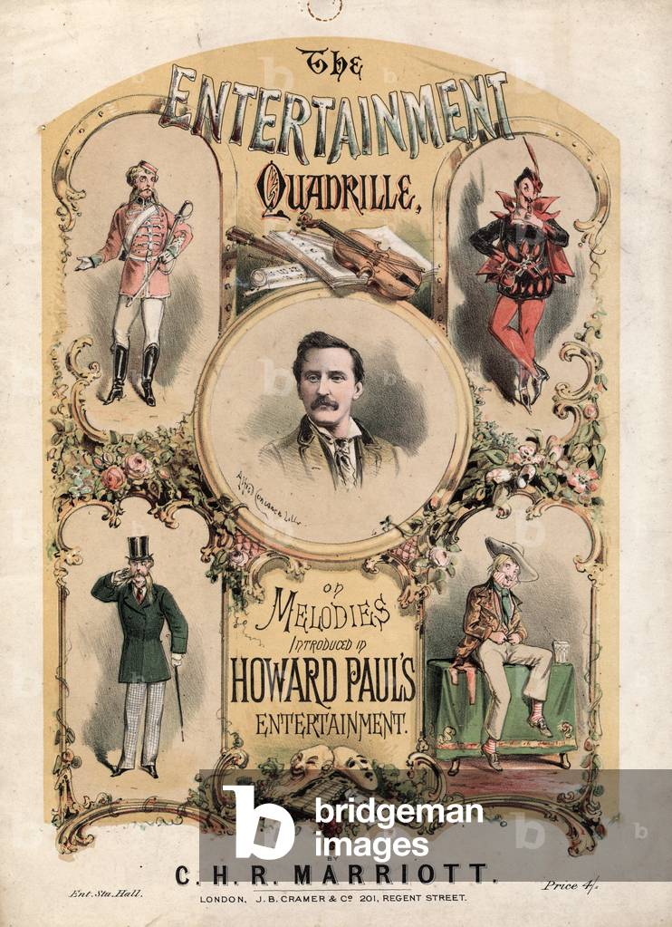 "The Entertainment Quadrille bu C H R Marriott (Farbe litho)" von Alfred Concanen