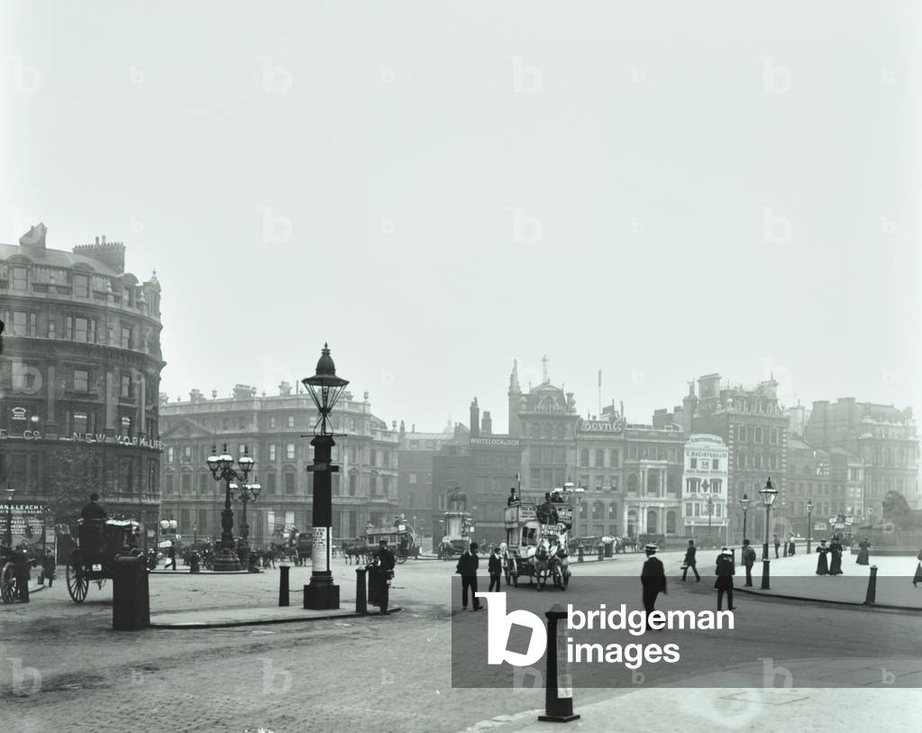 Image de Photographie représentant Trafalgar Square 1896 par English Photographer