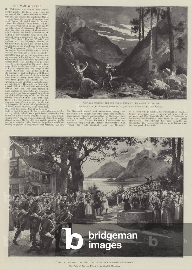 Rip van Winkle (Litho)