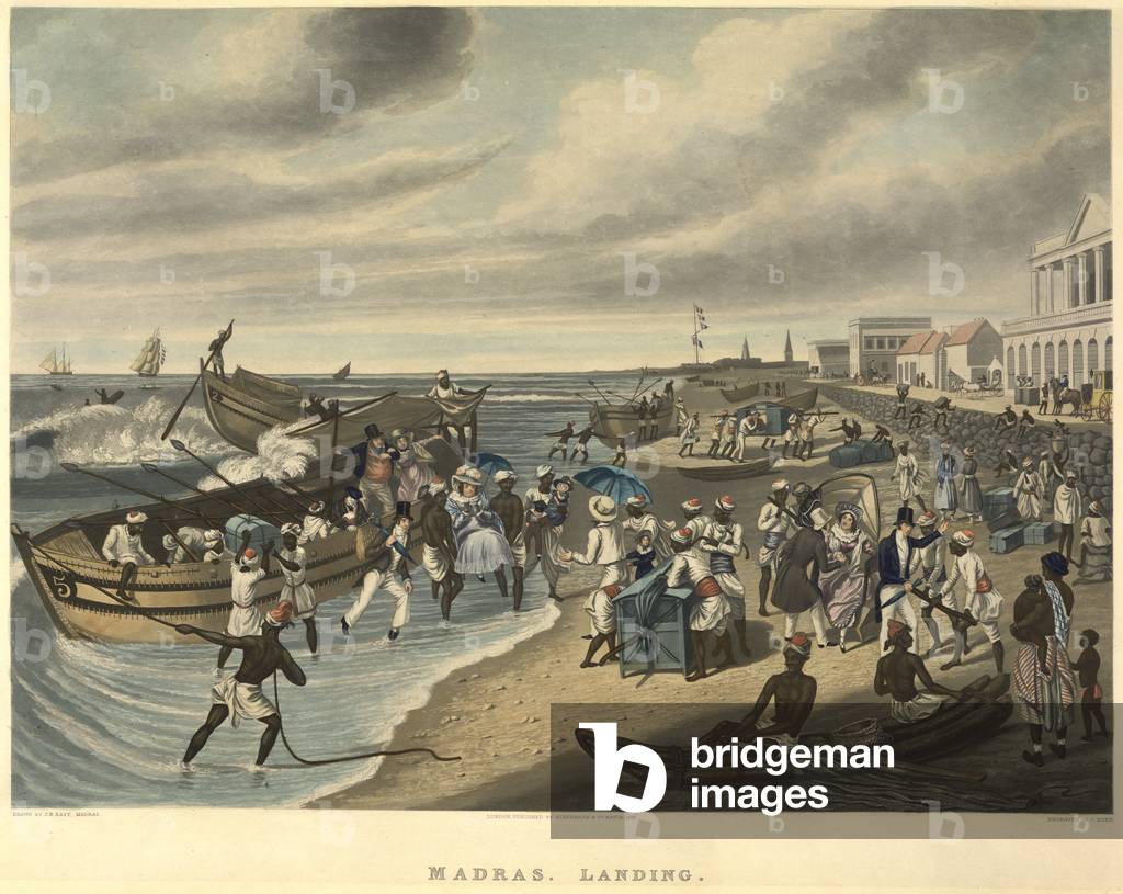 Immagine di Incisione "Madras" 1856