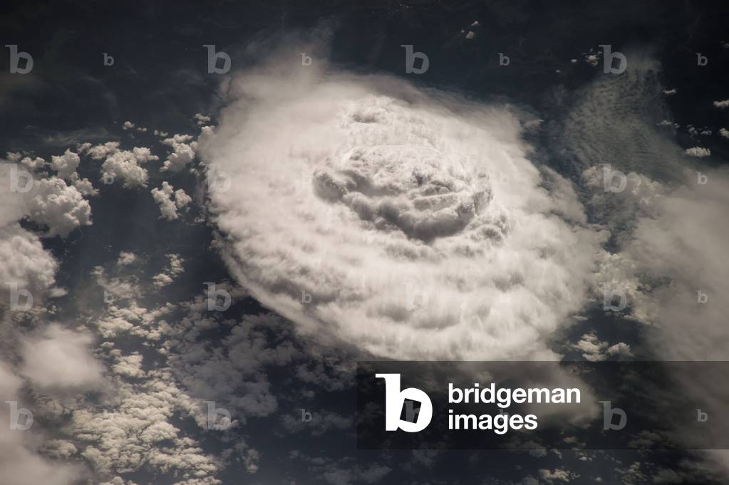 Cumulonimbus visto dallo spazio