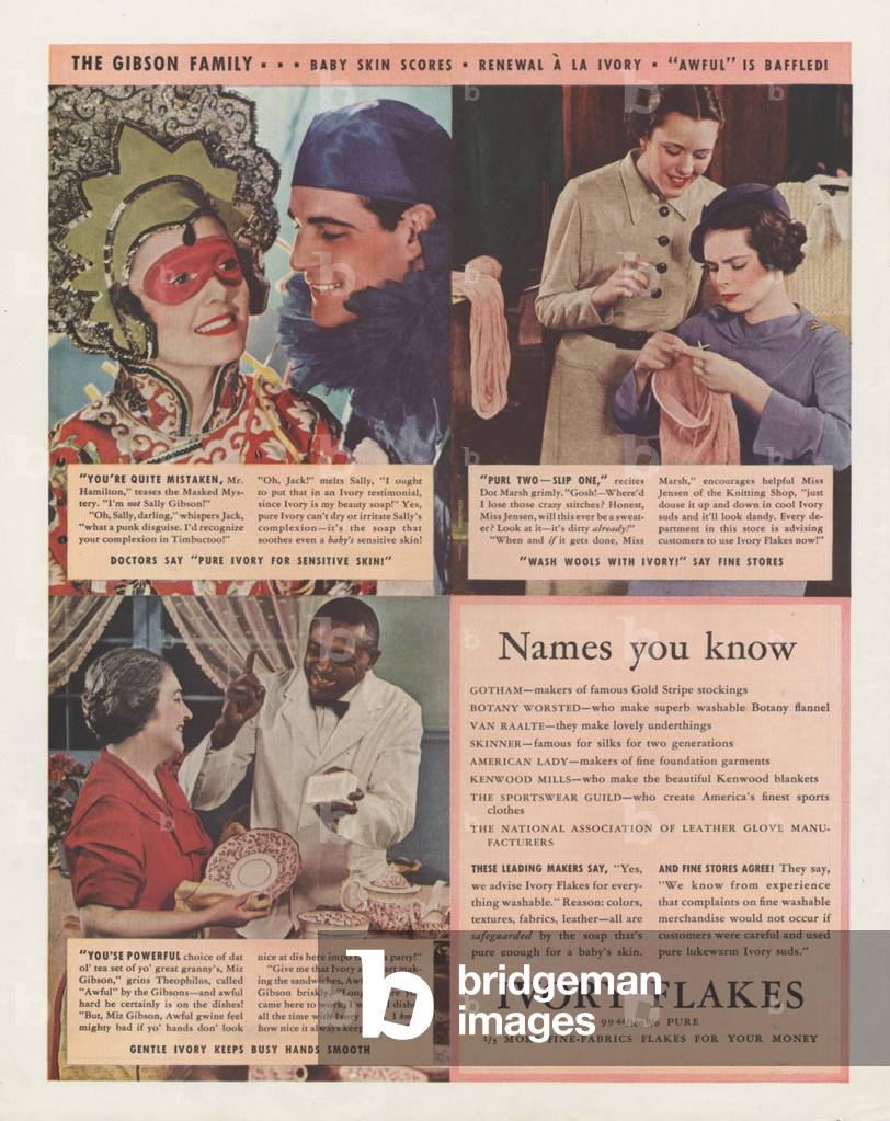 Immagine di Stampa "Rivista Ivory Flakes" 1930