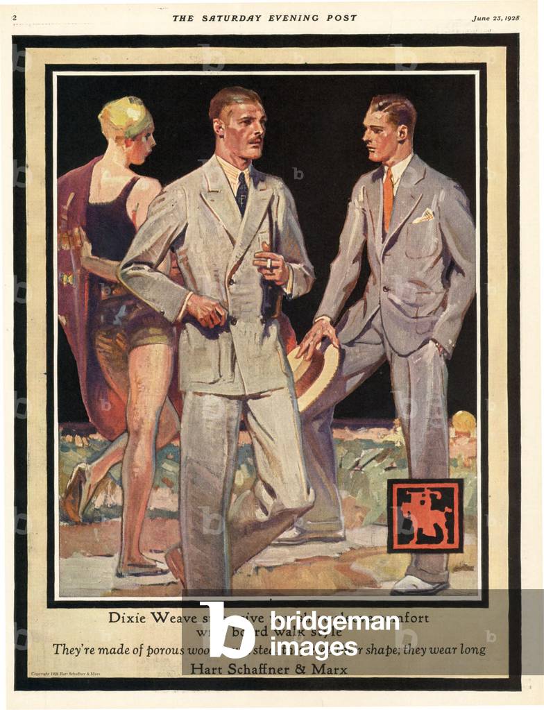 "Hart Schaffner und Marx Magazin" 1920