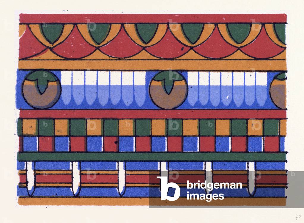 Bild von Druck "Ägyptisches Ornament"