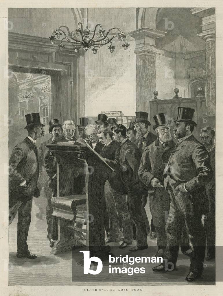 "Lloyds - das Verlustbuch (Gravur)" von English School