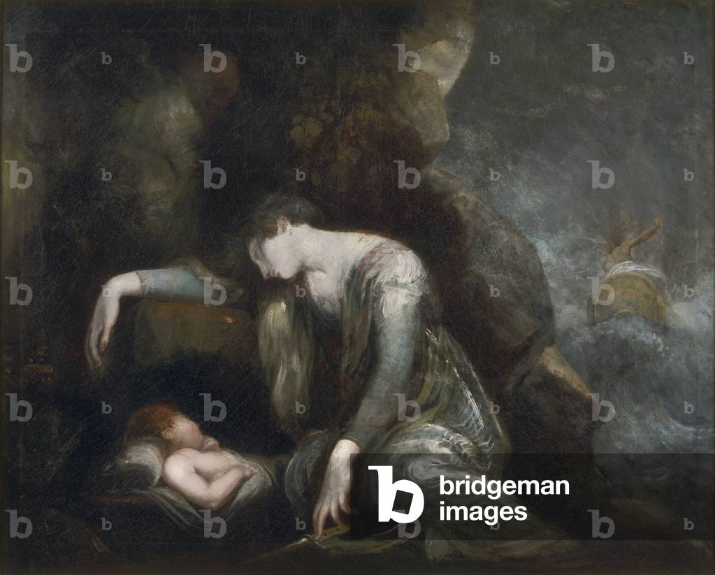 Immagine di Dipinto "Danaë e Perseo su Seriphos" 1785 di Johann Heinrich) Fuseli