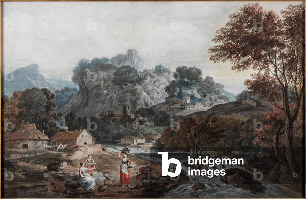 Immagine di Disegno "Paesaggio" 1760 di Francesco Zuccarelli