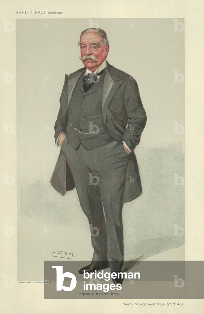 Generale Sir Hugh Enrico Gough (colore lito)