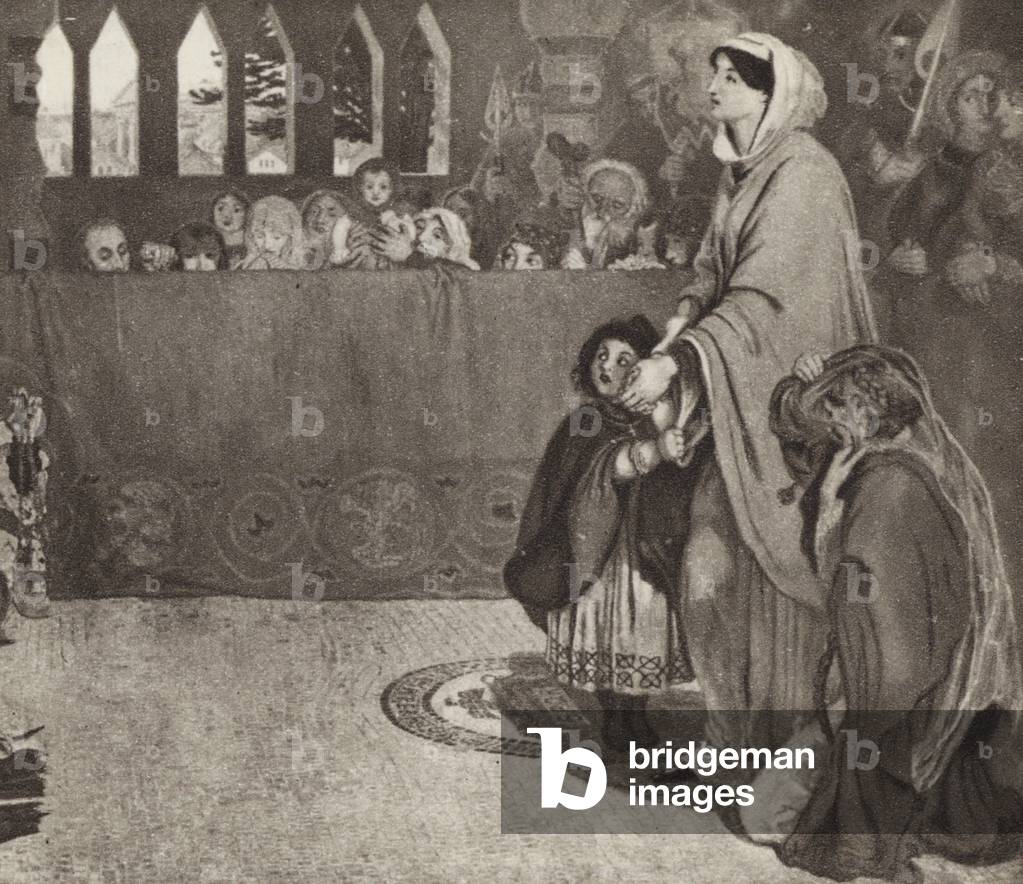 Aethelburh, figlia del re Aethelbert e della regina Berta del Kent, e moglie del re Edoino di Northumbria, VII