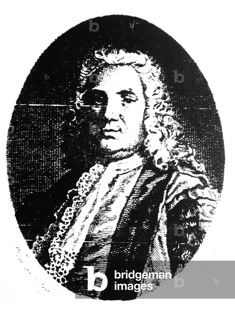 Richard Mead (1673 - 1754), b/w