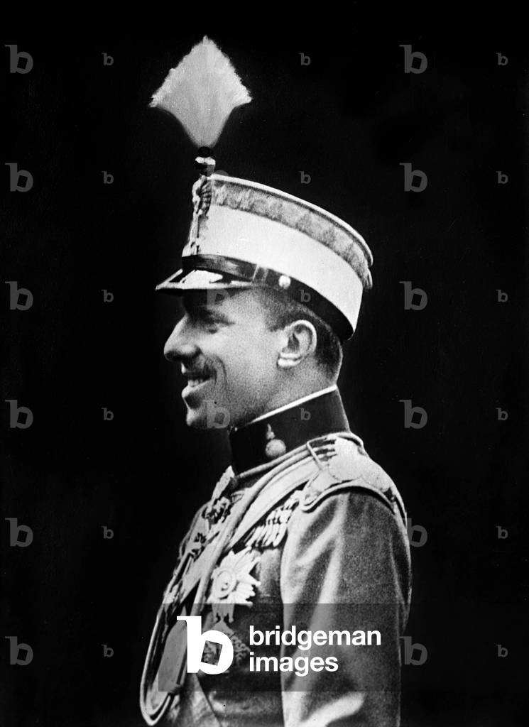 Image of Photography depicting Don Alfonso XIII (1886-1941) king of Spain in 1886-1931 c. 1920 1931, b/w