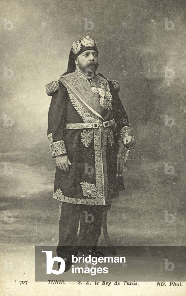 Image of Photography depicting Mohammed V an-Nasir by French Photographer, b/w