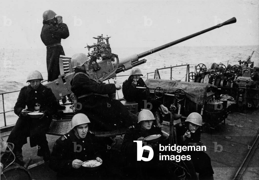 "Marinai sovietici" di Yevgeny Khaldei, b/w