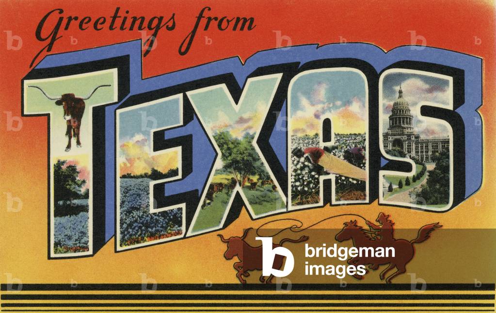 "Grüße aus Texas" 1956 von American School